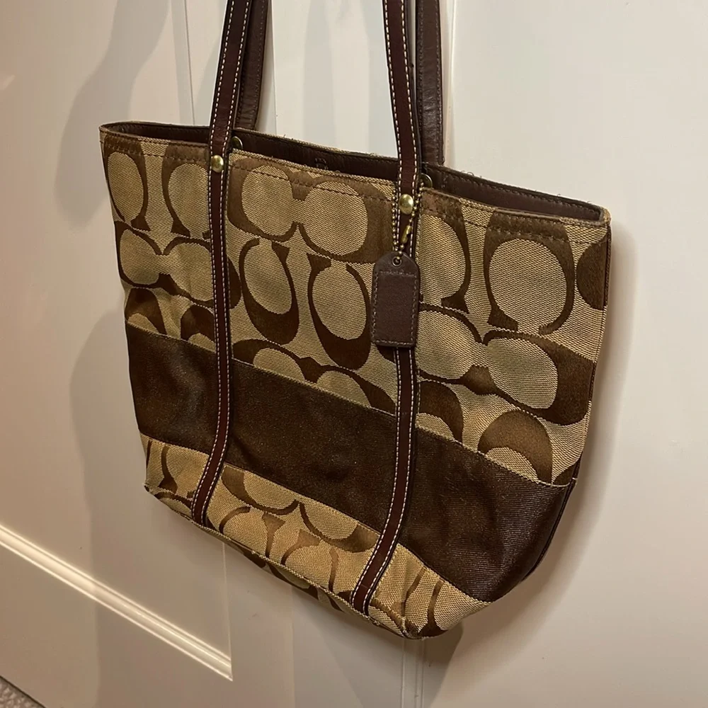 Coach Logo Handbag - Picture 3 of 8